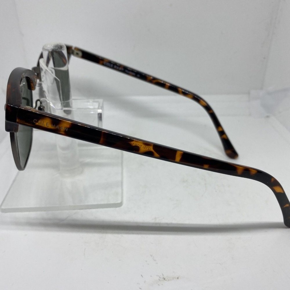Cole Haan CH8505 215 Sunglasses Tortoise Brown Round Polarized Gray 49-22-150 - Picture 5 of 8